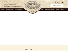 Tablet Screenshot of cottars.com